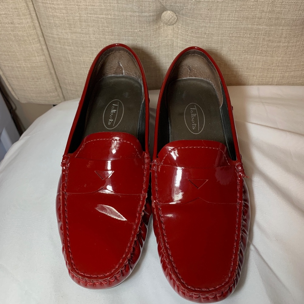 Green and Red Holiday Loafers